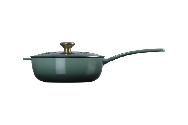Le Creuset Cast Iron Classic Holly Saucier 21cm ArtichautArtichaut image number 7