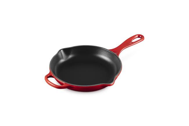 Le Creuset Cast Iron Signature Skillet 20cm CeriseCerise image number 6