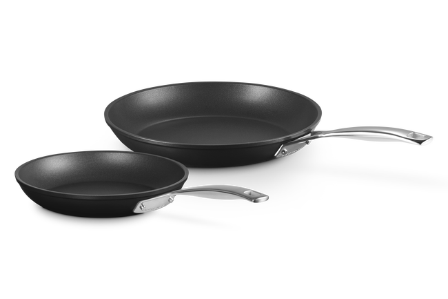 Toughened Non-Stick 2-Piece Shallow Frying Pan Set image number 1