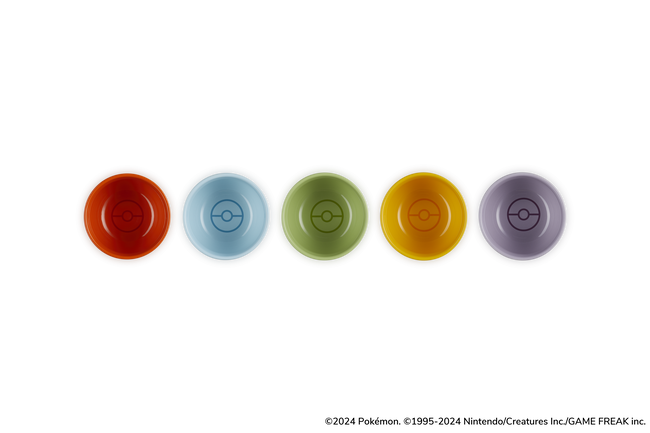 Pokémon Set of 5 Sphere Bowls image number 7