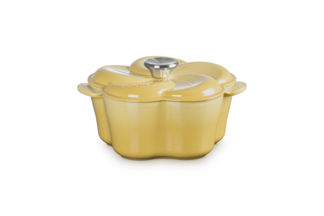 Le Creuset Cast Iron Floral Casserole 20cm image number 2