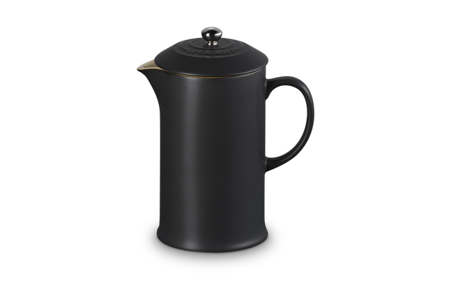 Stoneware Coffee PressMatte Black image number 1