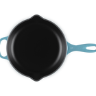 Le Creuset Cast Iron Signature Skillet 23cm CaribbeanCaribbean image number 4