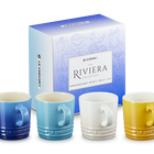 Stoneware Riviera Set of 4 Cappuccino Mugs image number 1
