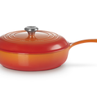 Cast Iron Signature Saut&eacute; Pan with Lid image number 1