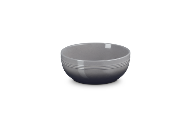 Stoneware Coupe Cereal BowlFlint image number 1