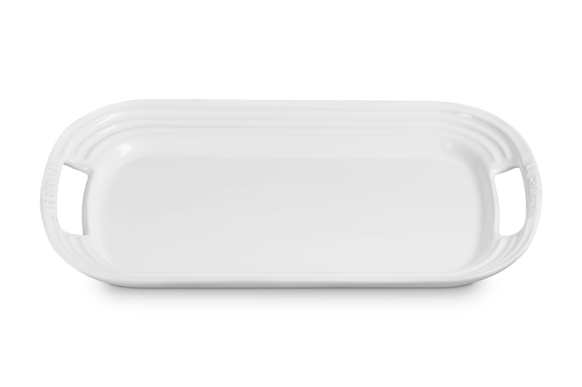 Stoneware BBQ PlatterWhite image number 2