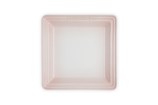 Stoneware Square PlatePowder Pink image number 4