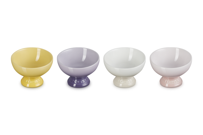 Stoneware Sorbet Set of 4 Ice Cream Bowls image number 5