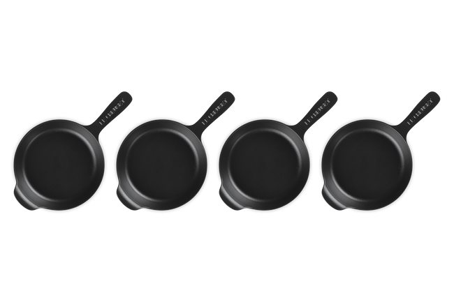 Gourmet Set of 4 Mini Skillets image number 3