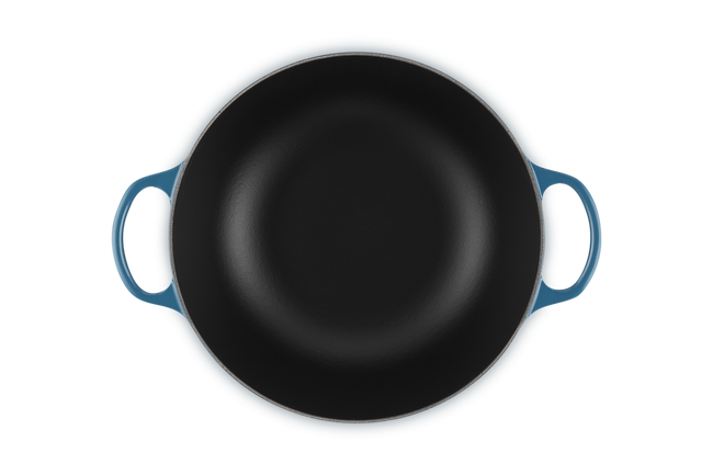 Le Creuset Cast Iron Signature Soup Pot 26cm Deep TealDeep Teal image number 5