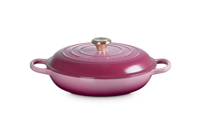 Cast Iron Signature Shallow CasseroleBerry image number 2