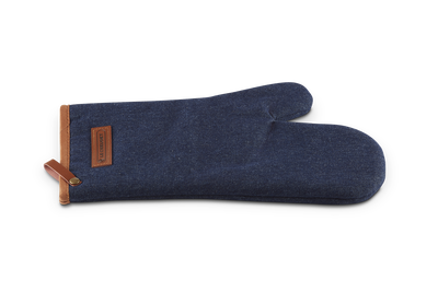 Oven Mitten Denim Blue