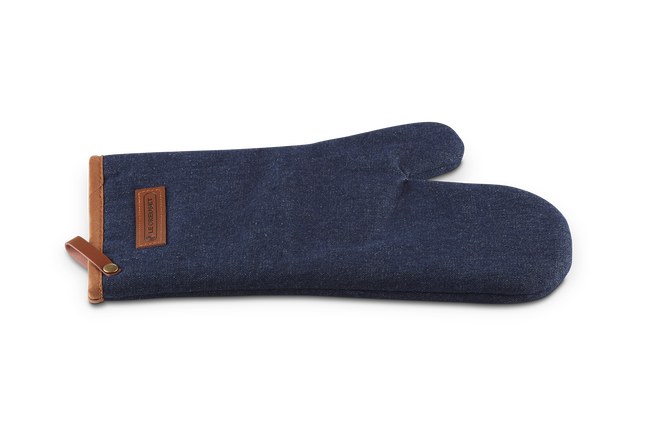 Denim Oven Mitt image number 1