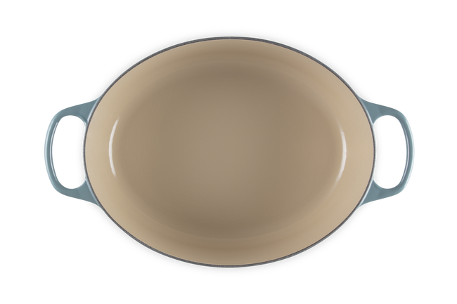 Cast Iron Signature Oval CasseroleOcean image number 5
