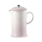 Le Creuset Stoneware Coffee Press 1L Shell PinkShell Pink image number 1
