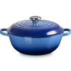 Cast Iron Signature Chefs CasseroleAzure Blue image number 1