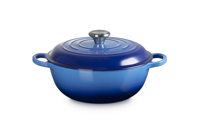 Cast Iron Signature Chefs CasseroleAzure Blue image number 1
