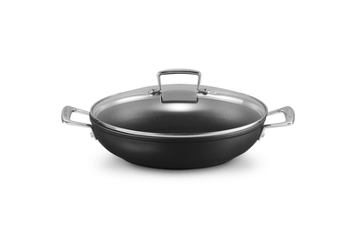 Le Creuset Non Stick Toughened Non-Stick Shallow Casserole with Glass Lid 28cm