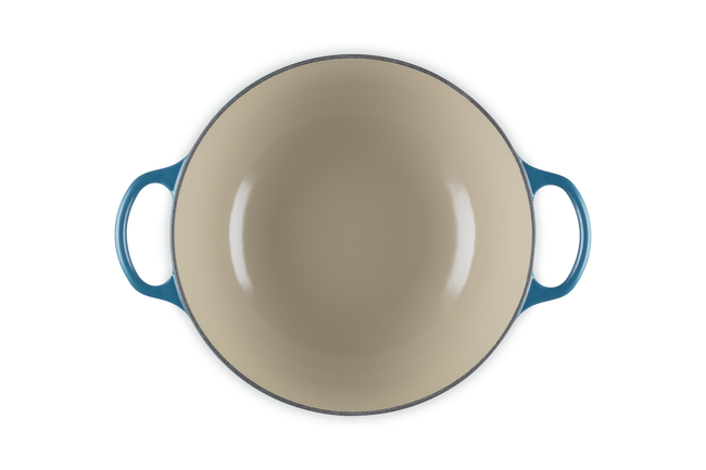 Cast Iron Signature Chefs CasseroleDeep Teal image number 4