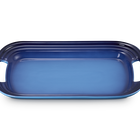 Stoneware BBQ PlatterAzure Blue image number 2