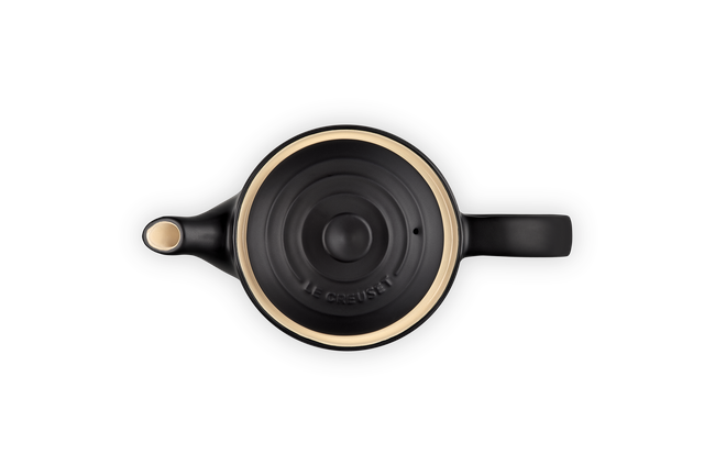 Stoneware Grand TeapotMatte Black image number 4