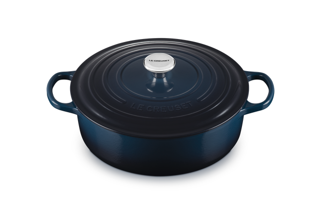 Le Creuset Cast Iron Signature Risotto Pot 30cm NuitNuit image number 2