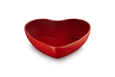 Stoneware Heart Serving Bowl