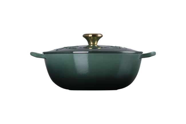 Cast Iron Holly Soup PotArtichaut image number 4