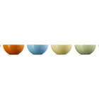 Stoneware Rainbow Set of 6 Snack Bowls image number 4