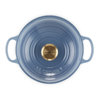 Le Creuset Cast Iron Signature Bread Oven 24cm ChambrayChambray image number 4