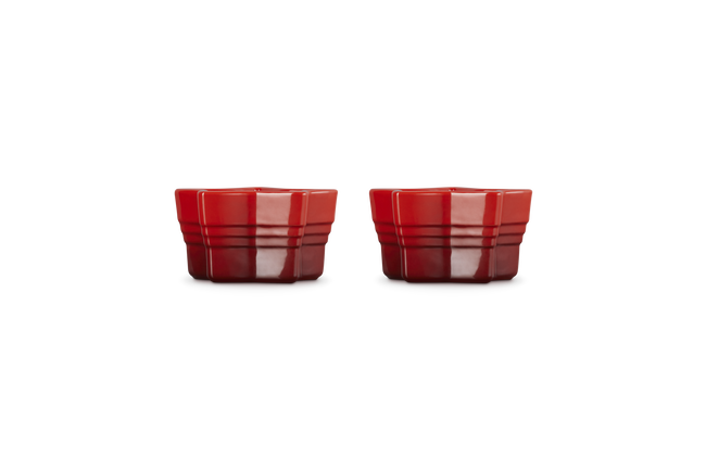 Stoneware Set of 2 Star Ramekins image number 3