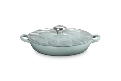 Le Creuset Cast Iron Signature Petal Shallow Casserole 26cm