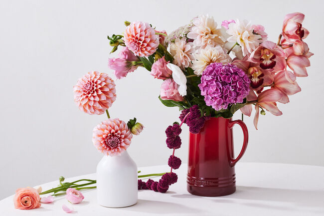 Stoneware Large JugCerise image number 5