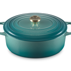 Le Creuset Cast Iron Signature Oval CasseroleRiviera image number 3