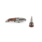 GS 190 Wooden Waiter's Corkscrew & Stopper image number 3