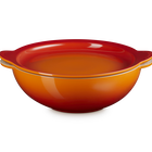 Stoneware Signature Round Serving Bowl with LidFlame image number 4
