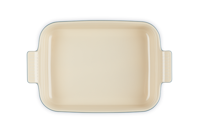 Le Creuset Stoneware Rectangular Dish Heritage 32cm Deep TealDeep Teal image number 6