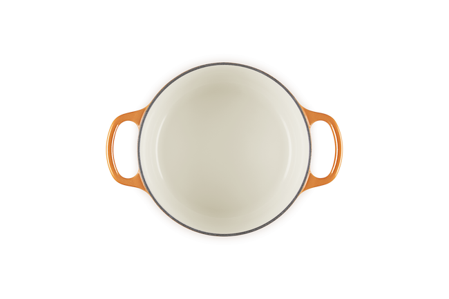 Le Creuset Cast Iron Signature Round Casserole 18cm Flamme Dor&ecirc;e image number 5