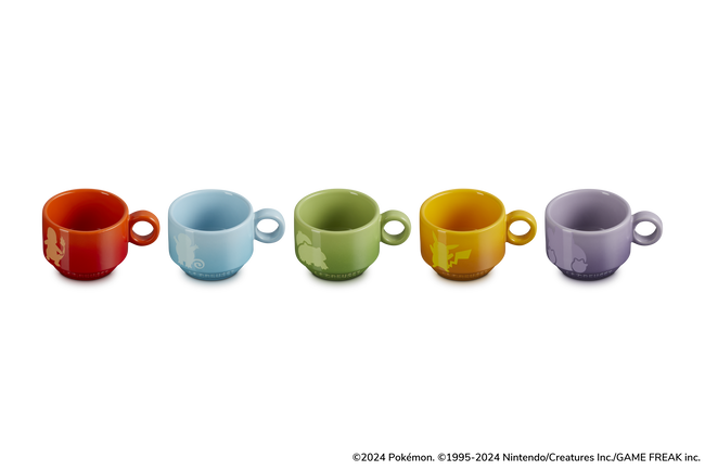 Pokémon Set of 5 Stacking Mugs image number 6