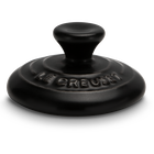 Le Creuset Stoneware Round Magnet Matte BlackMatte Black image number 1