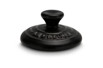 Le Creuset Stoneware Round Magnet Matte Black