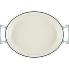 Le Creuset Cast Iron Modern Heritage Oval Casserole Baker 28cm Sea SaltSea Salt image number 4