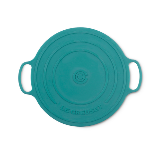 Silicone Trivet Lid DesignTurquoise image number 1