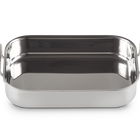 3-ply Stainless Steel Rectangular Roaster image number 2