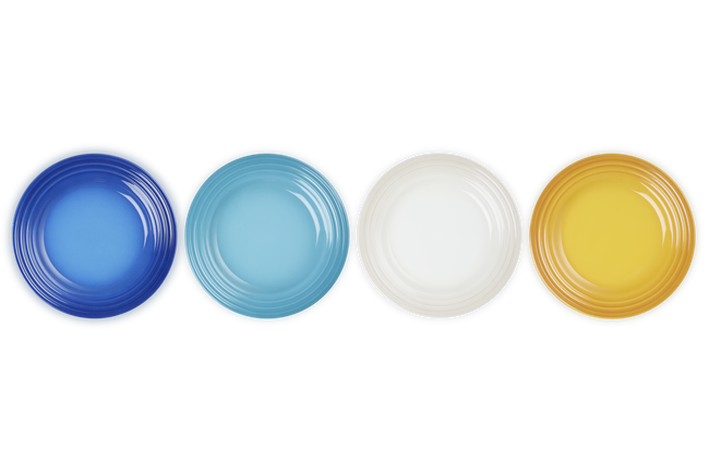 Stoneware Riviera Set of 4 Tea Plates image number 4