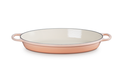 Le Creuset Cast Iron Signature Oval Casserole Dish 36cm P&ecirc;che