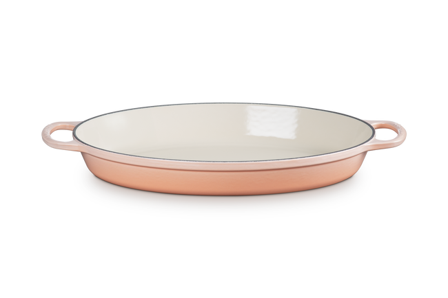 Le Creuset Cast Iron Signature Oval Casserole Dish 36cm P&ecirc;cheP&ecirc;che image number 1