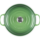 Le Creuset Cast Iron Signature Shallow Casserole 28cm BambooBamboo image number 5