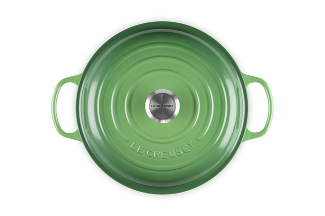 Le Creuset Cast Iron Signature Shallow Casserole 28cm BambooBamboo image number 5